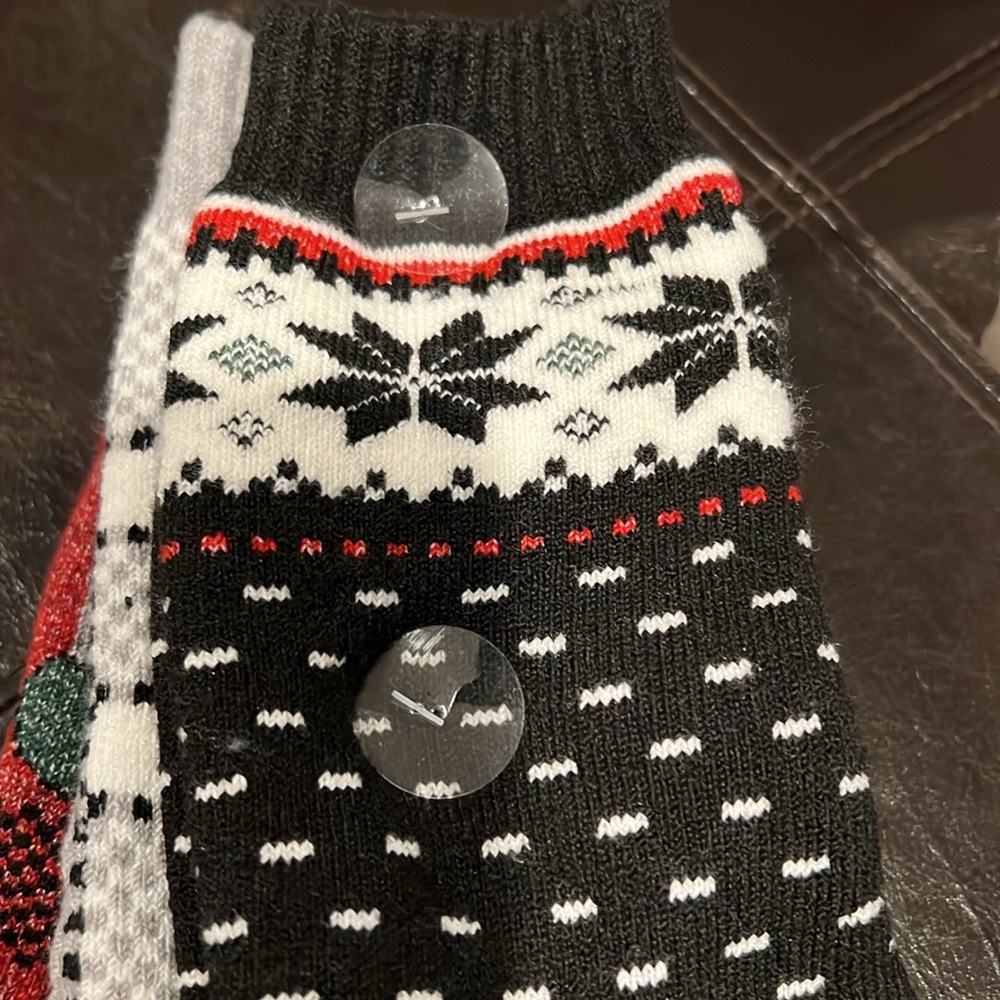 New Set of 3 pairs Cuddl Duds Holiday Lounge Socks 🧦 - Picture 8 of 12
